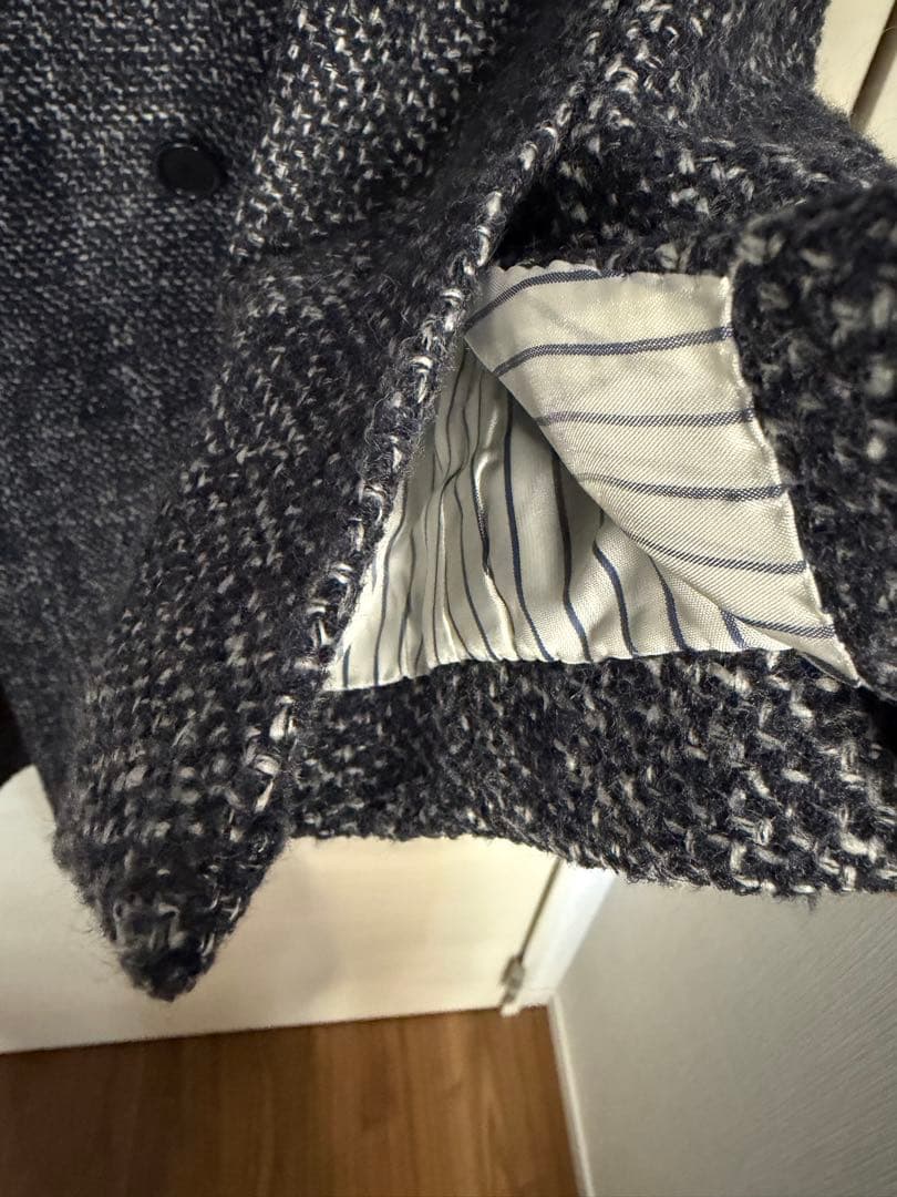 美品 TOMORROWLAND PILGRIMウールダブルコート