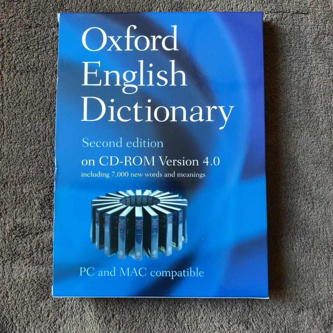 洋書 Oxford English Dictionary CD-ROM ver.4.0