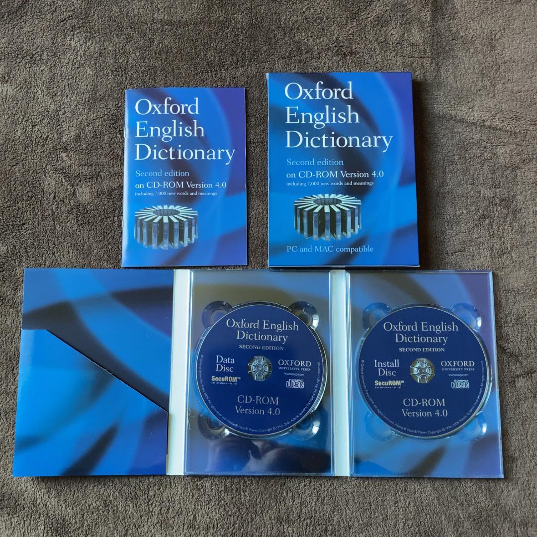 洋書 Oxford English Dictionary CD-ROM ver.4.0