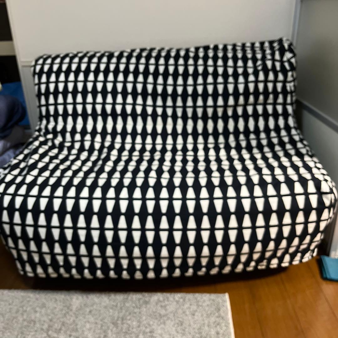 IKEA ソファベッド lycksele ikea（ソファカバー付き）