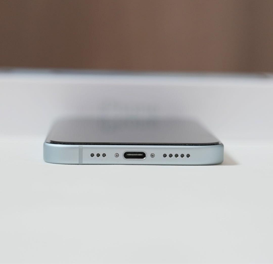 Apple iPhone 15 本体 ブルー　128G