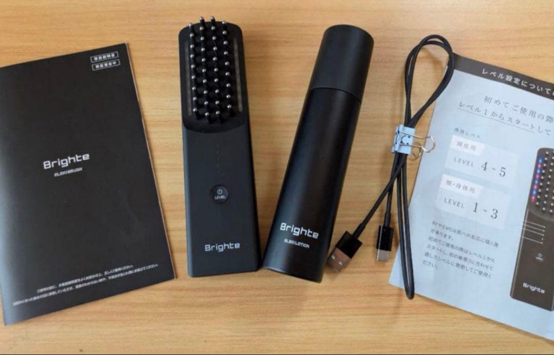 Brighte ELEKIBRUSH フェイスケアブラシ⤵️