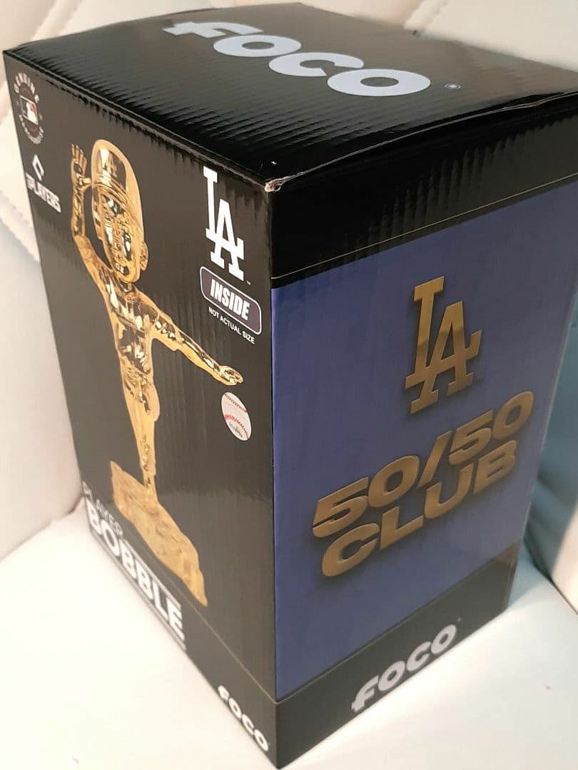 【限定150】大谷翔平・50/50達成記念・ゴールドボブルヘッド・シリアル付