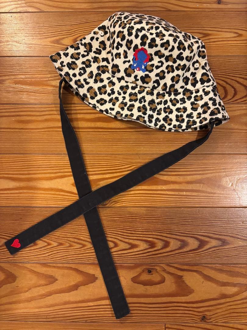 ミャクミャク ヒョウ柄 バケットハット