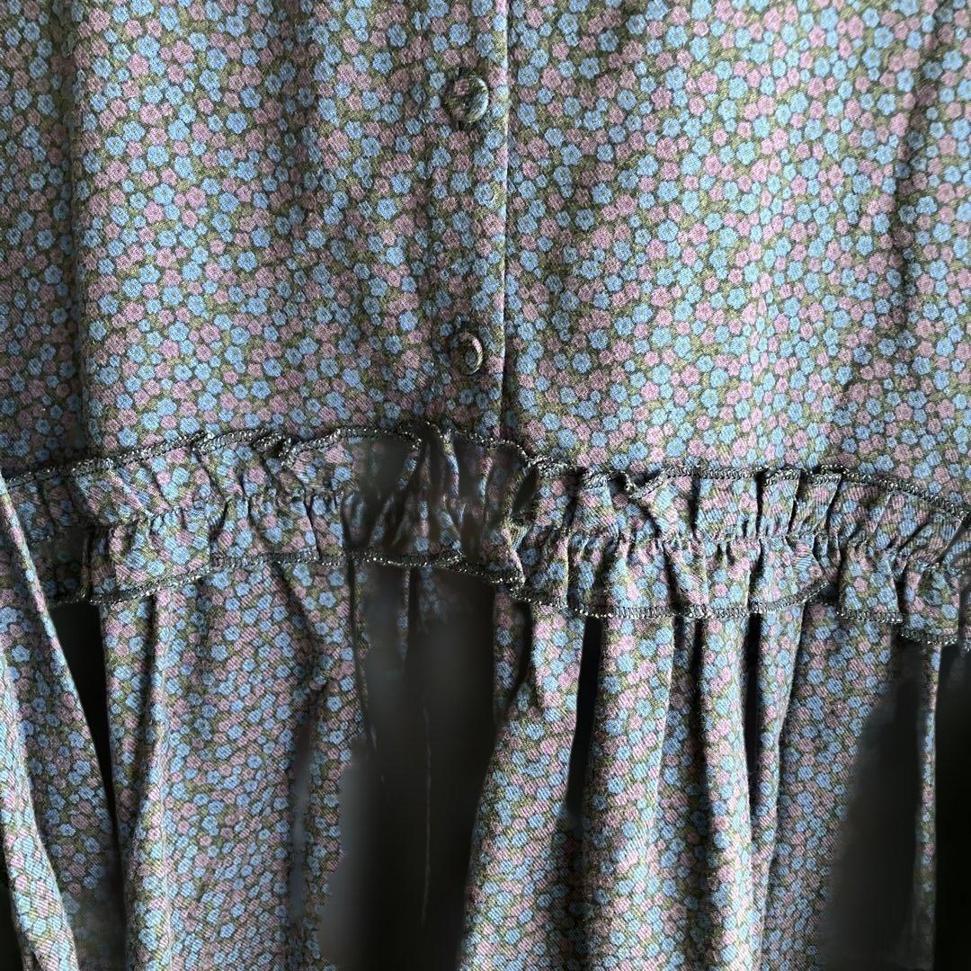 ツハル 【LIBERTY】PENNY柄ウエストフリルワンピース 新品未使用