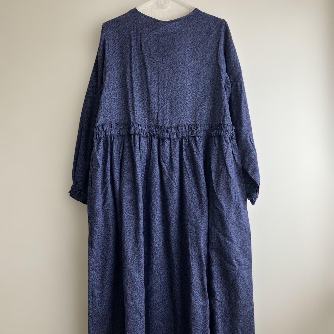 ツハル 【LIBERTY】PENNY柄ウエストフリルワンピース 新品未使用