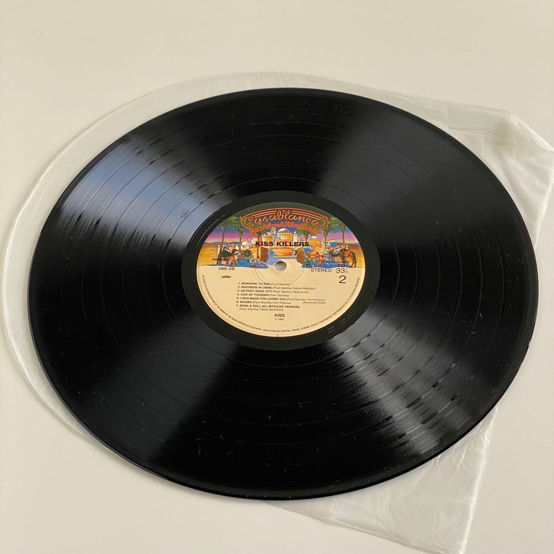 美品 帯付き KISS KILLERS キッス キラーズ 国内盤 レコード LP