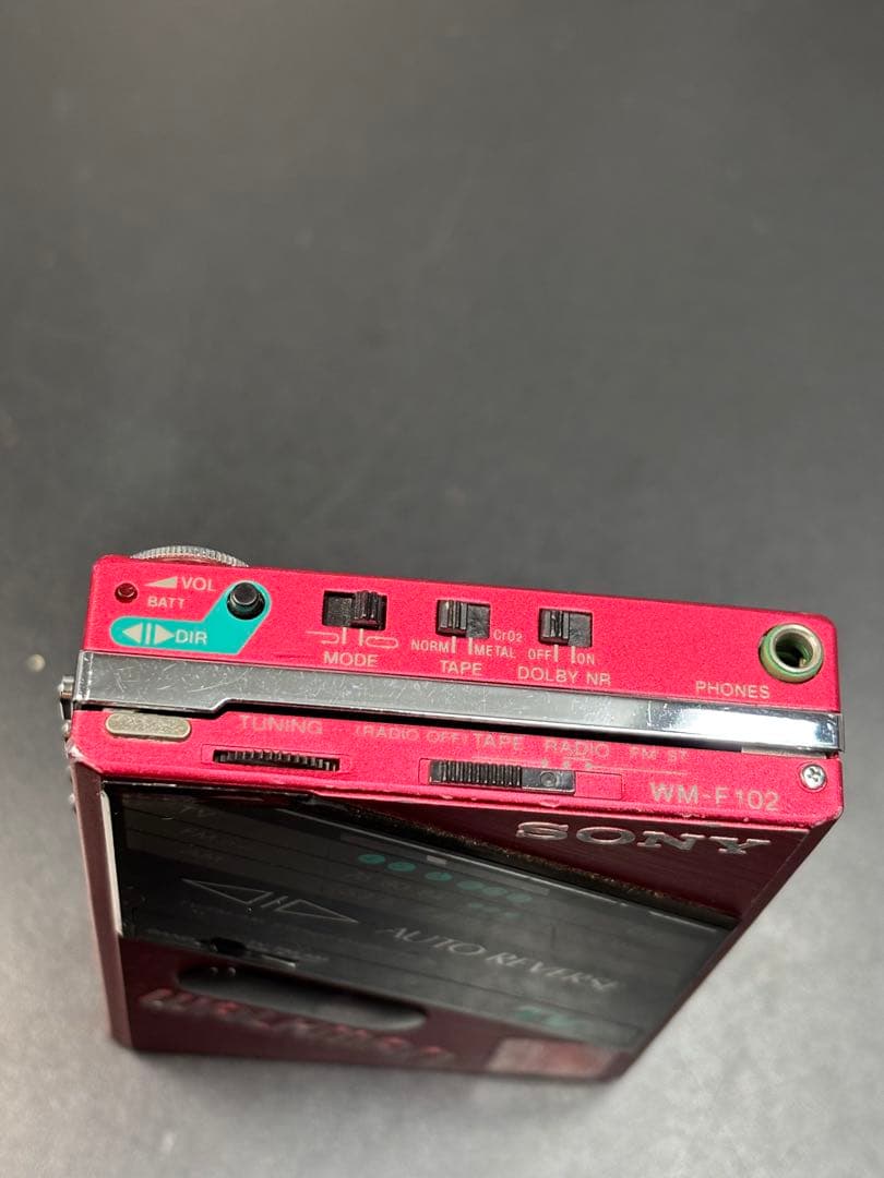 SONY カセットウォークマン WM-F102 ソニー 動作未確認 希少品