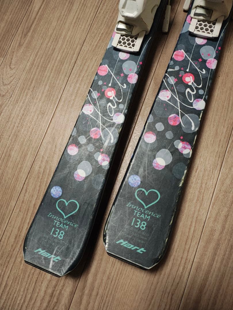 【軽量☆】137cm　スキー板セット♪　送料無料！