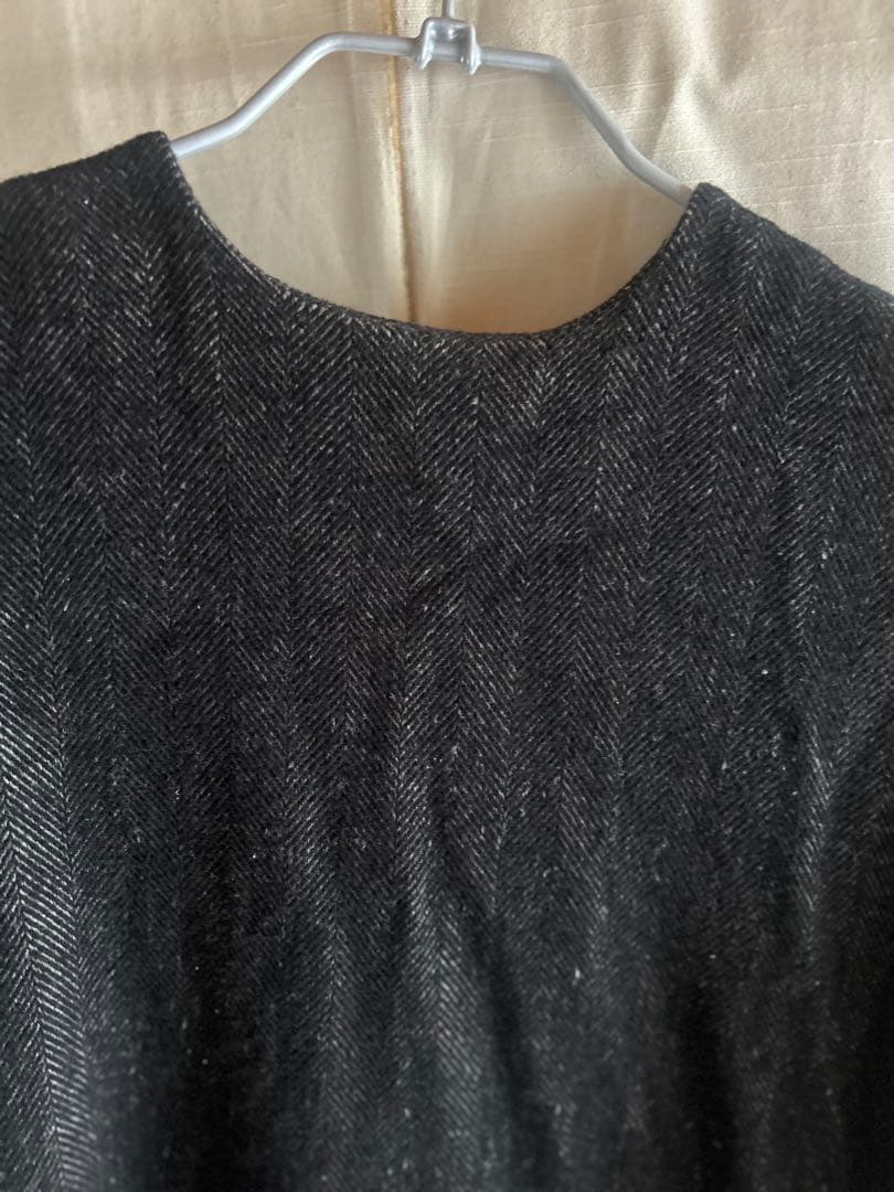 ブラックツイード＆グレーワンピース コズミックワンダー