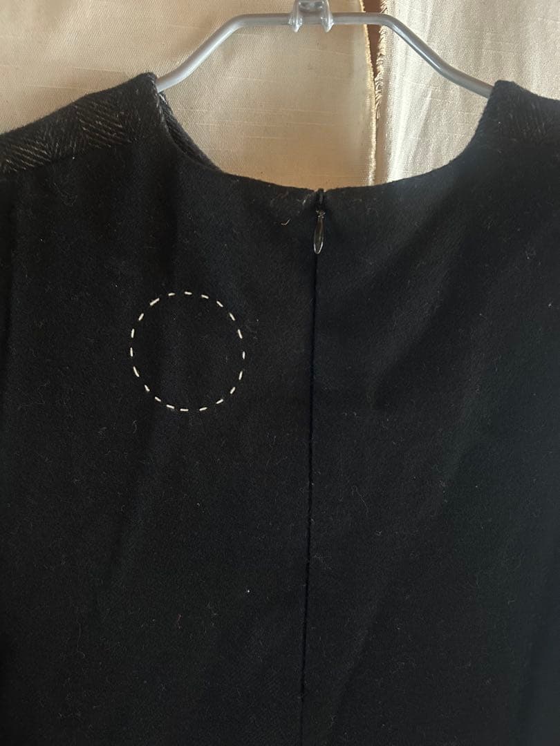 ブラックツイード＆グレーワンピース コズミックワンダー