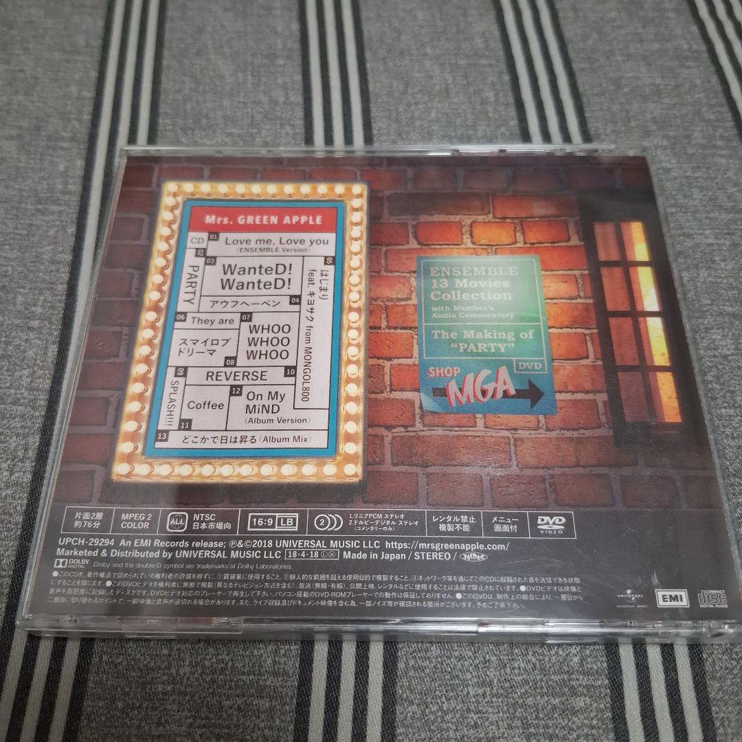 Mrs. GREEN APPLE ENSEMBLE 初回限定盤CD+DVD