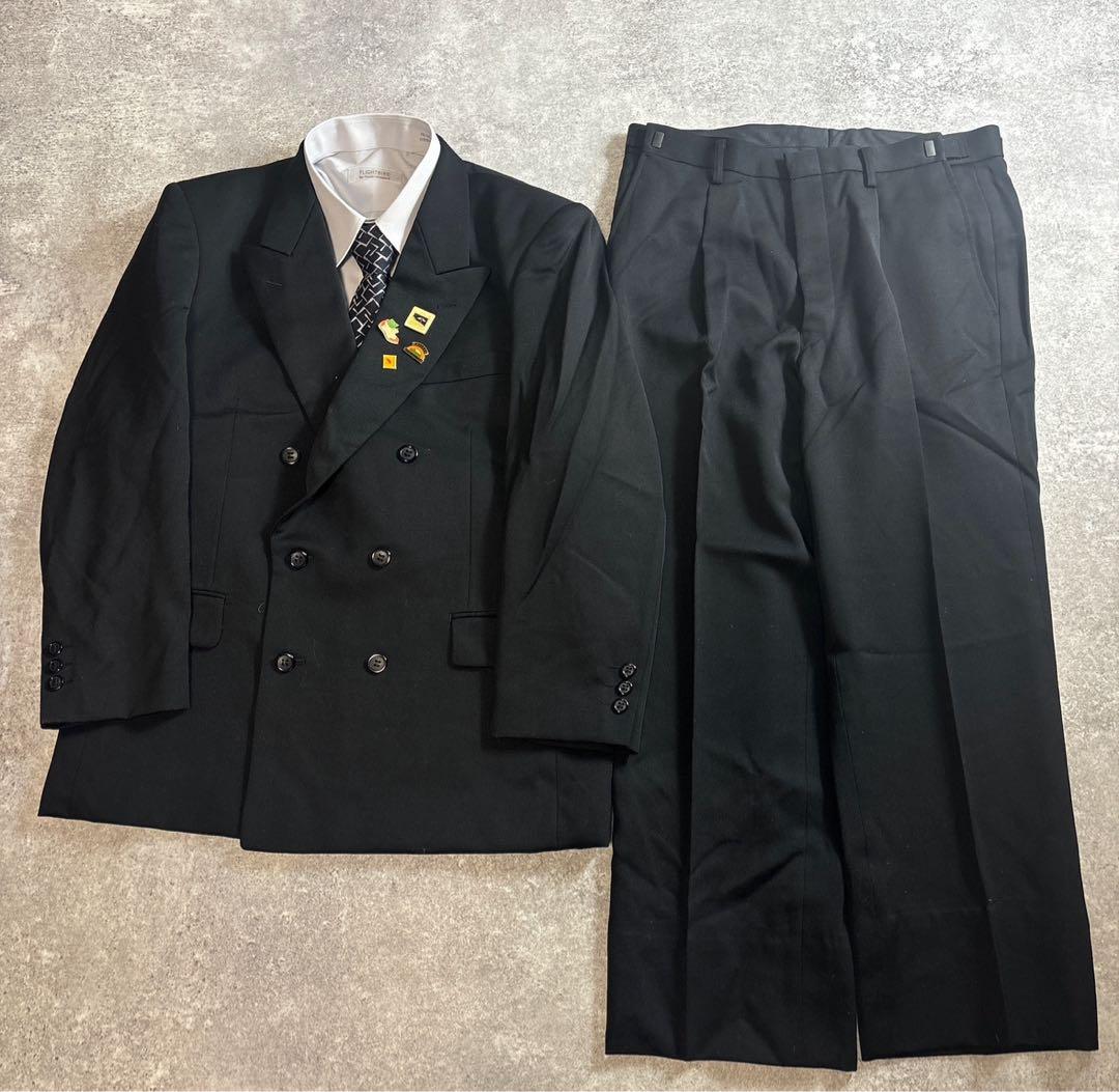 90s vintage レトロセットアップ スーツ ピンズ No.90
