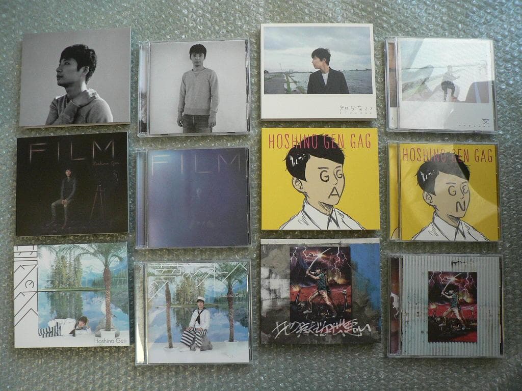 特典付★星野源『GRATITUDE～SINGLES BOX 2010…』12枚組