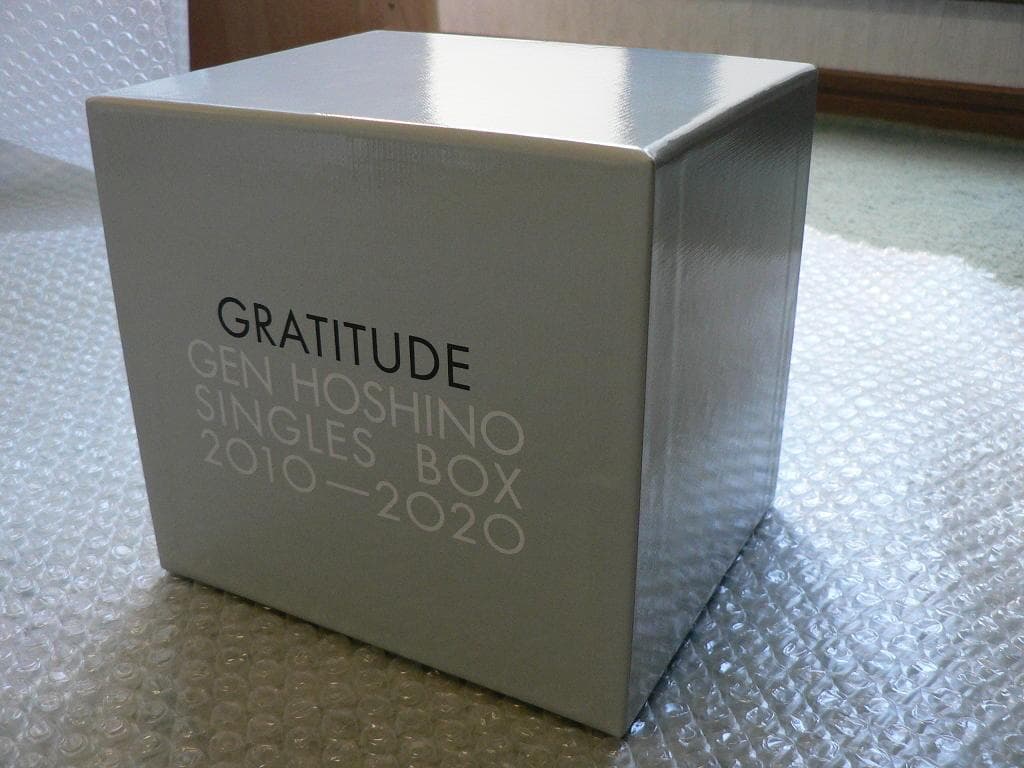 特典付★星野源『GRATITUDE～SINGLES BOX 2010…』12枚組