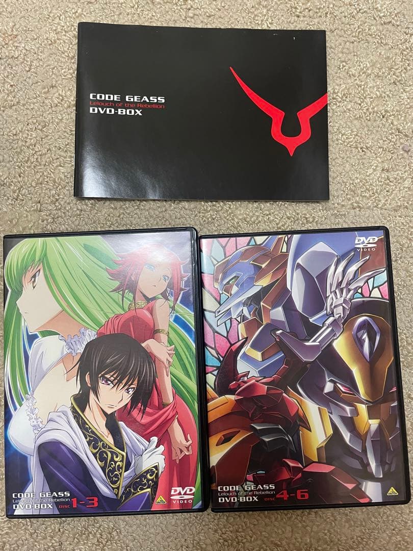 コードギアス 反逆のルルーシュ DVD-BOX＆R2 DVD-BOXセット