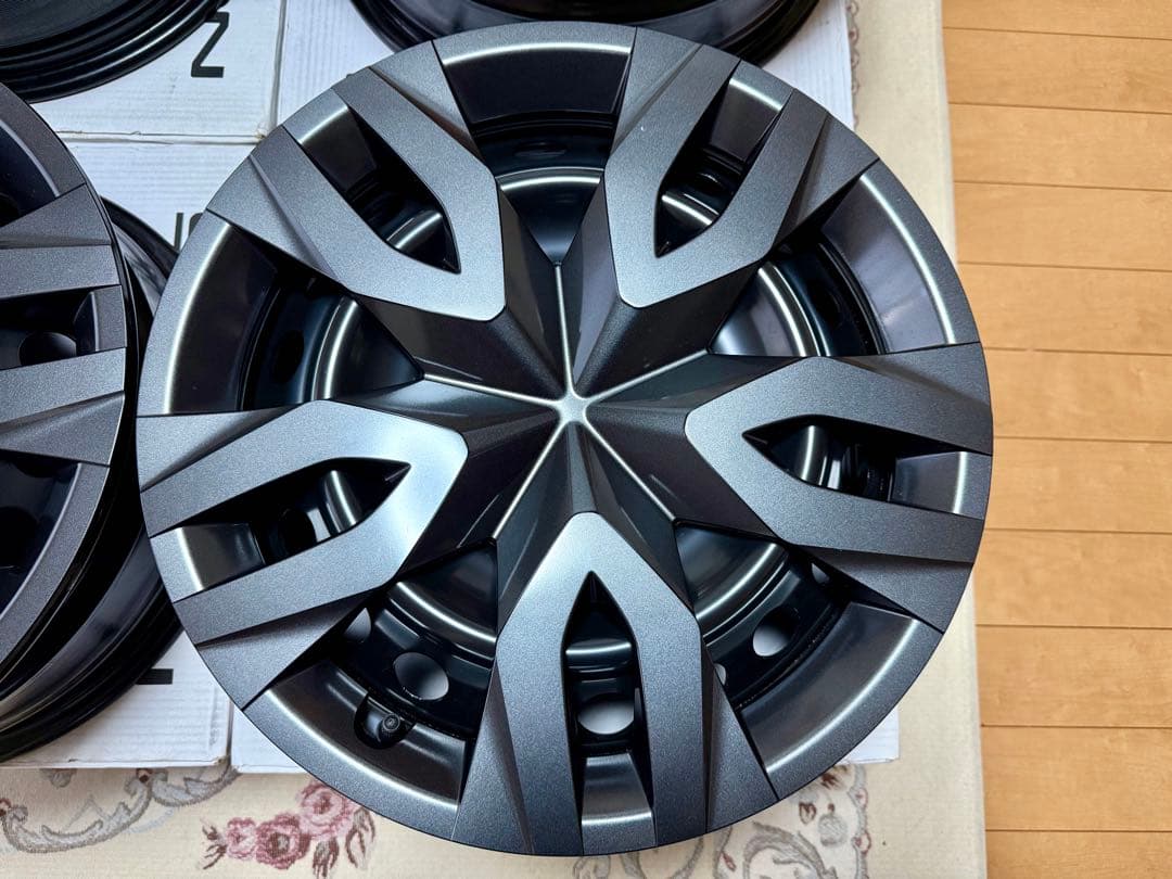 60プリウス純正スチールホイール&ホイールキャップ4本セット