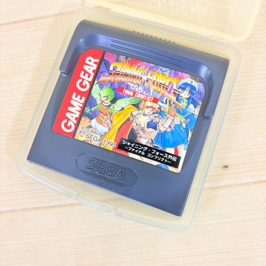 【ゲームギア】箱説あり シャイニングフォース外伝　FINAL CONFLICT
