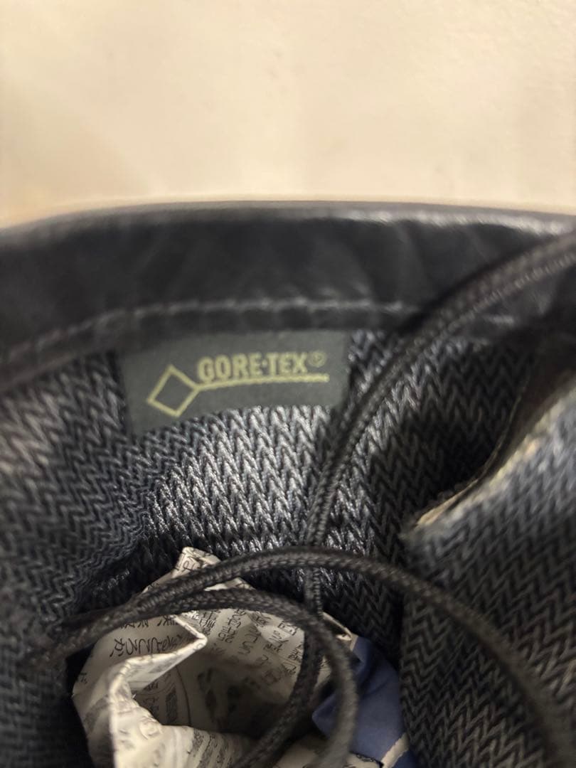 ミリタリーブーツ ブラック レザー