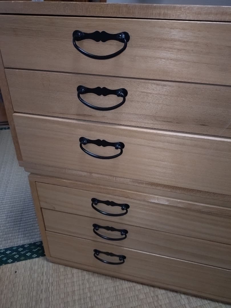 桐タンス　着物　タンス　昭和　年代物