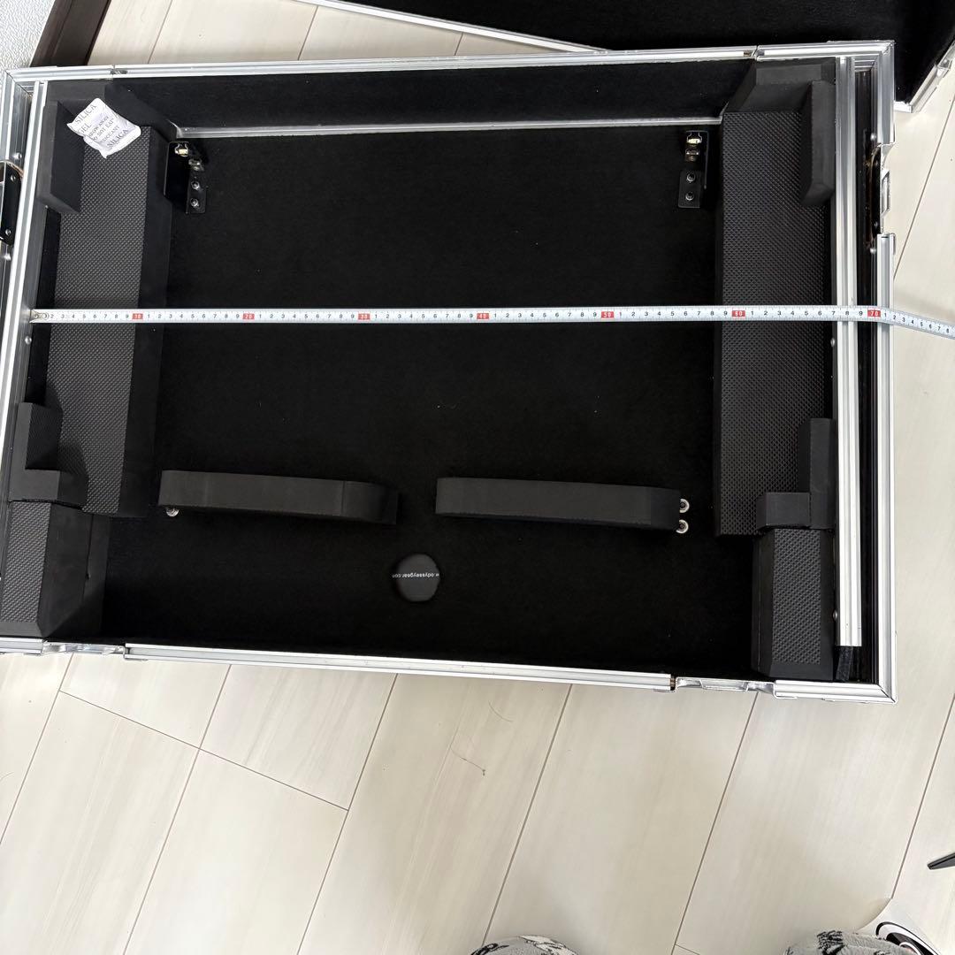 【美品】ODYSSEY ハードケース DJ機材用 大型 クッション付