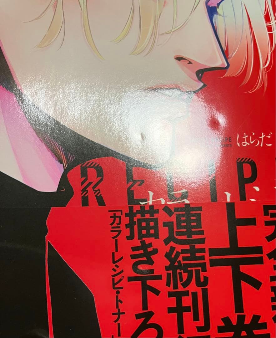 カラーレシピ下　はらだ　アニメイト限定セット　ネイル　サイン本