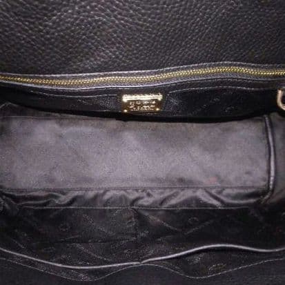 ✨新品未使用✨ココセリュックスゴールド　本革　トートバッグ　A4　ブラック