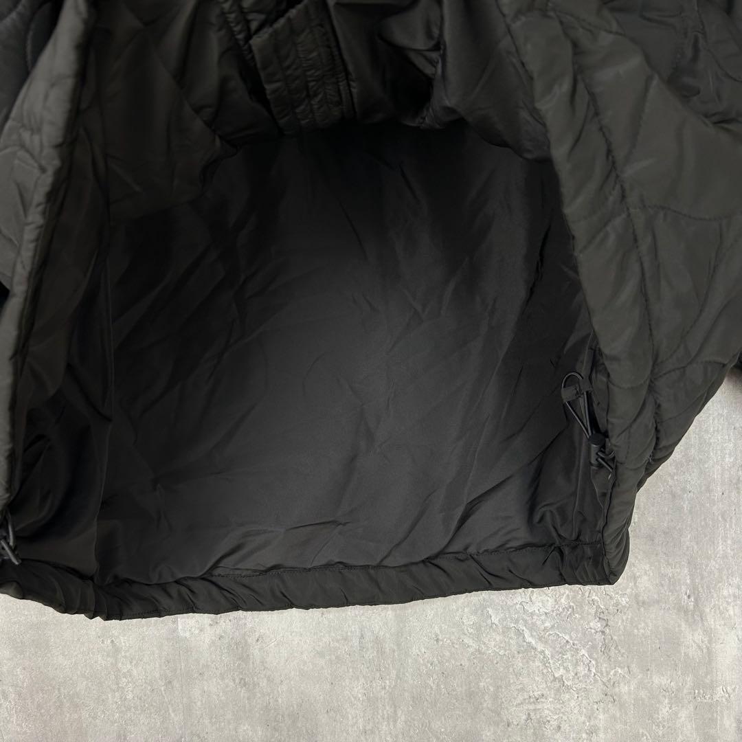 凵　CPCM　2way　キルティングモンスタージャケット　ベスト　 黒　長袖　冬