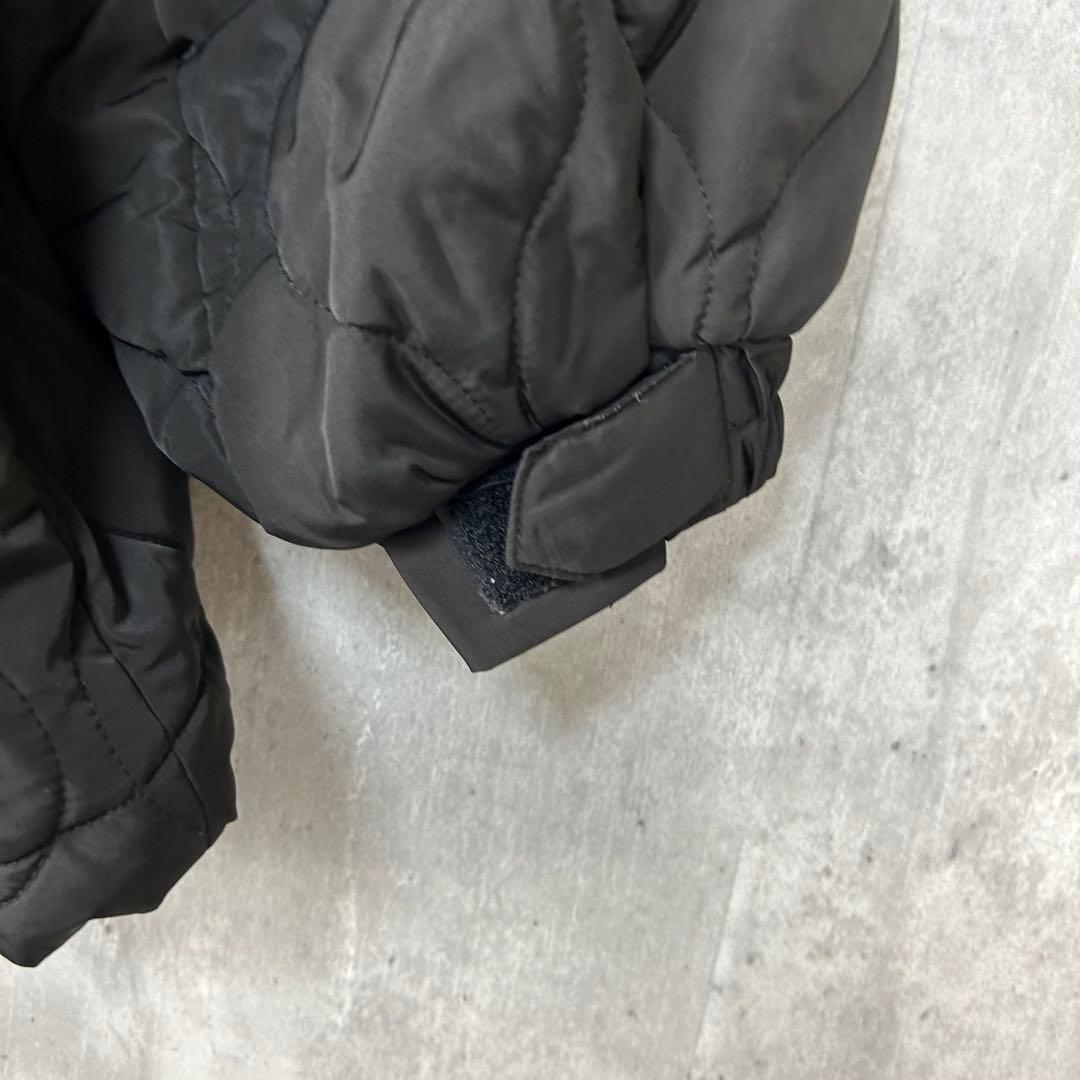 凵　CPCM　2way　キルティングモンスタージャケット　ベスト　 黒　長袖　冬