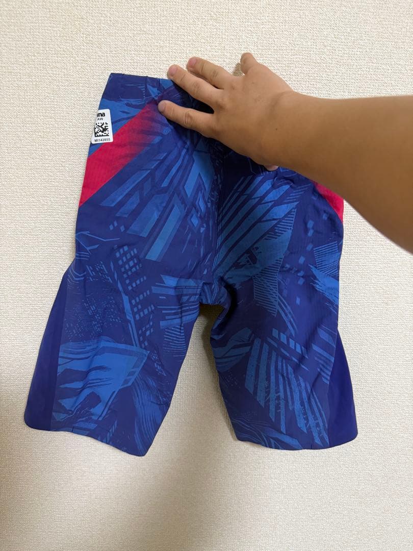 2回使用　Mizuno GX-SONIC5 ST 競泳水着 FINA認証 青