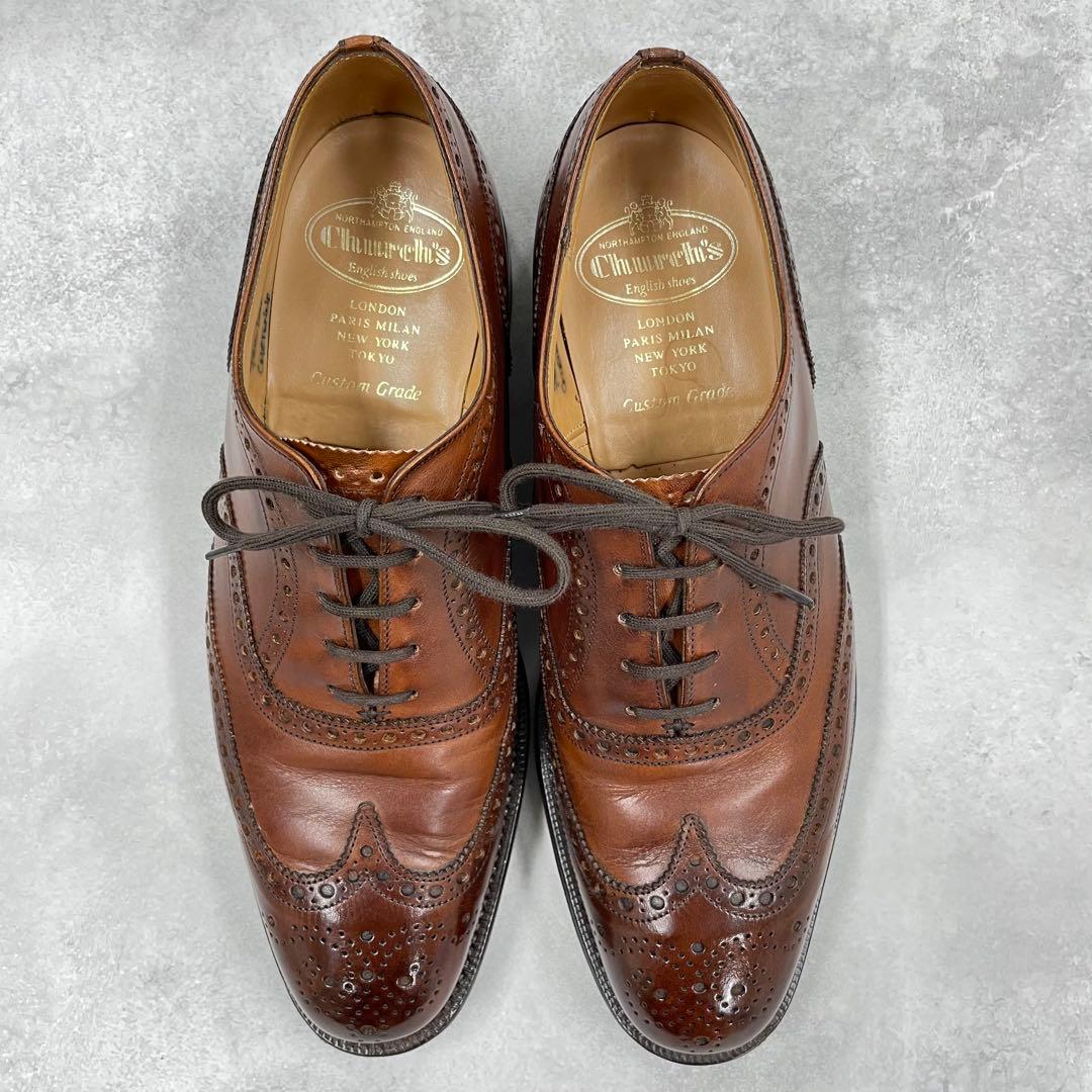 Church's chetwynd ウイングチップ ウォルナット60F