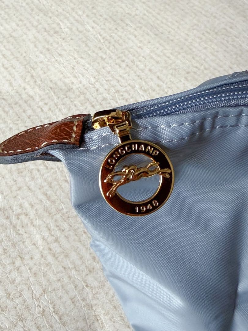 LONGCHAMP トートバッグ Sサイズ グレー/ブラウン【新品】