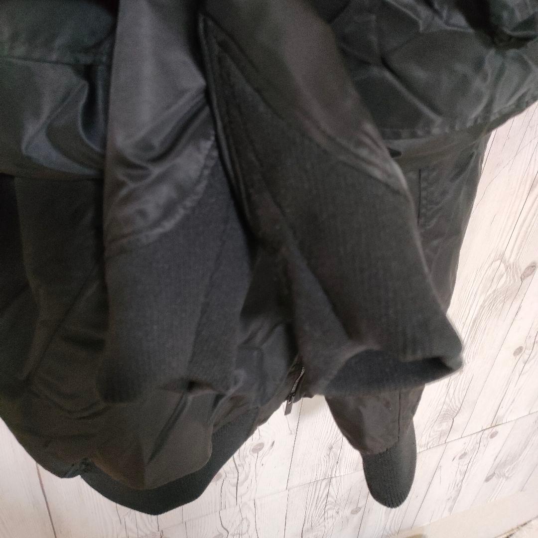 ユニクロ＋J ハイブリッドダウンジャケット MA-1 ミリタリー 黒 4XL