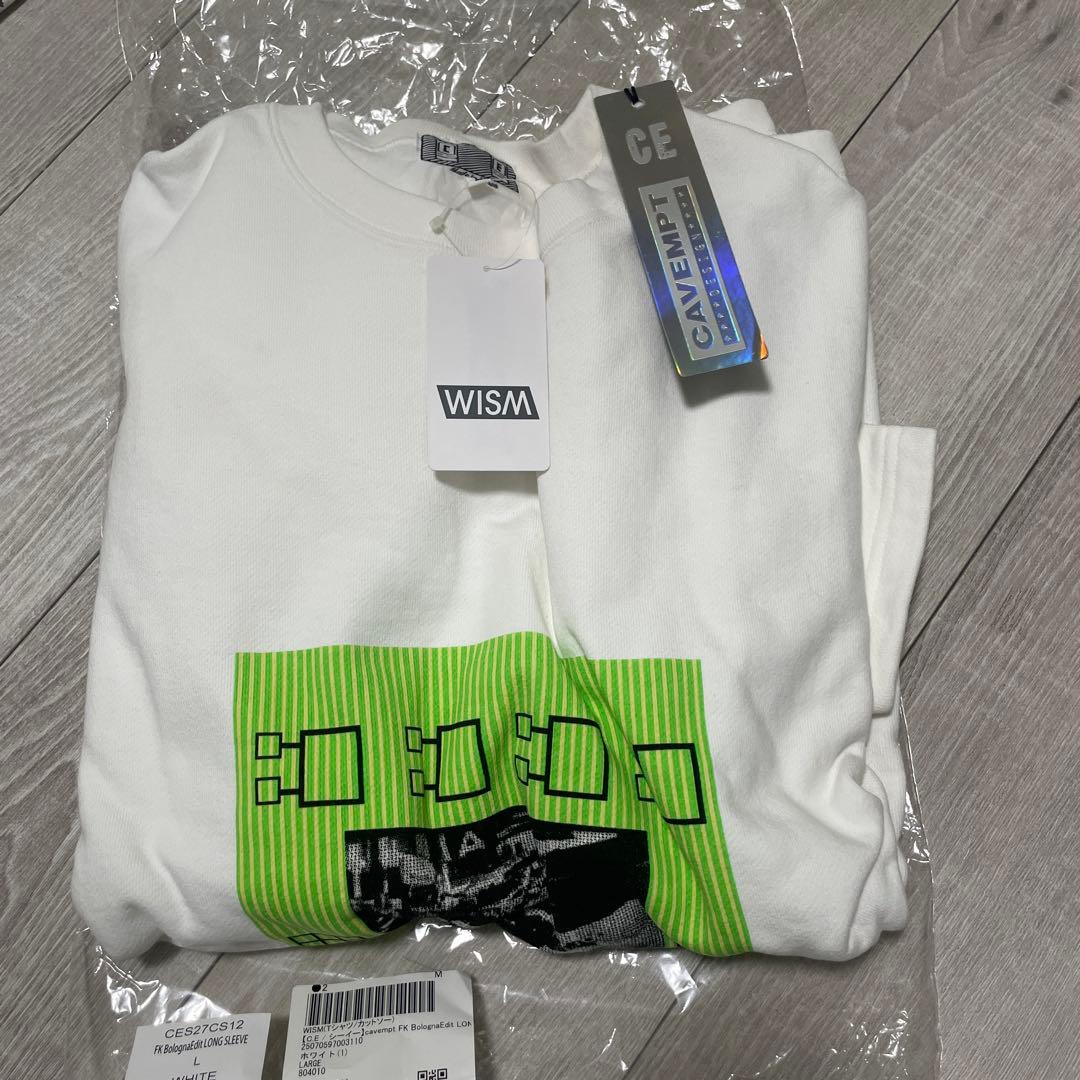 新品C.E FK BolognaEdit LONG SLEEVE ホワイト　長袖