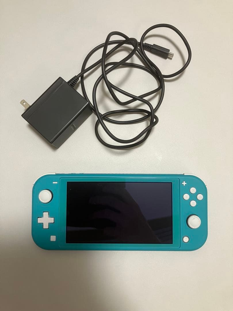 Nintendo Switch Liteターコイズ 充電器・ゲームソフト2本付き