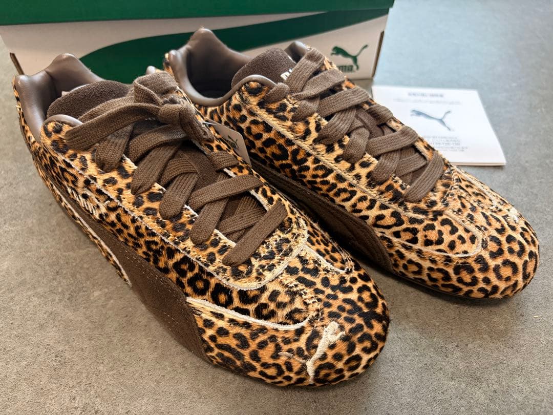 新品　PUMA SPEEDCAT WILD レオパード スニーカー 23cm
