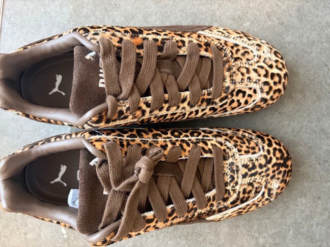 新品　PUMA SPEEDCAT WILD レオパード スニーカー 23cm