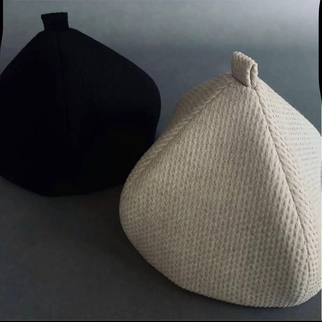 【試着のみ】ミテ mite どんぐり帽 生成 Mサイズ