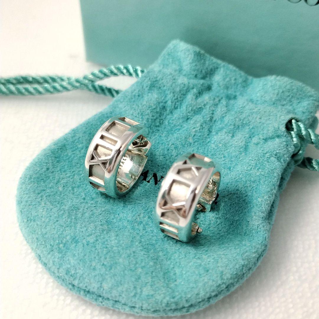 ティファニー Tiffany＆Co. アトラス フープ ピアス シルバー925