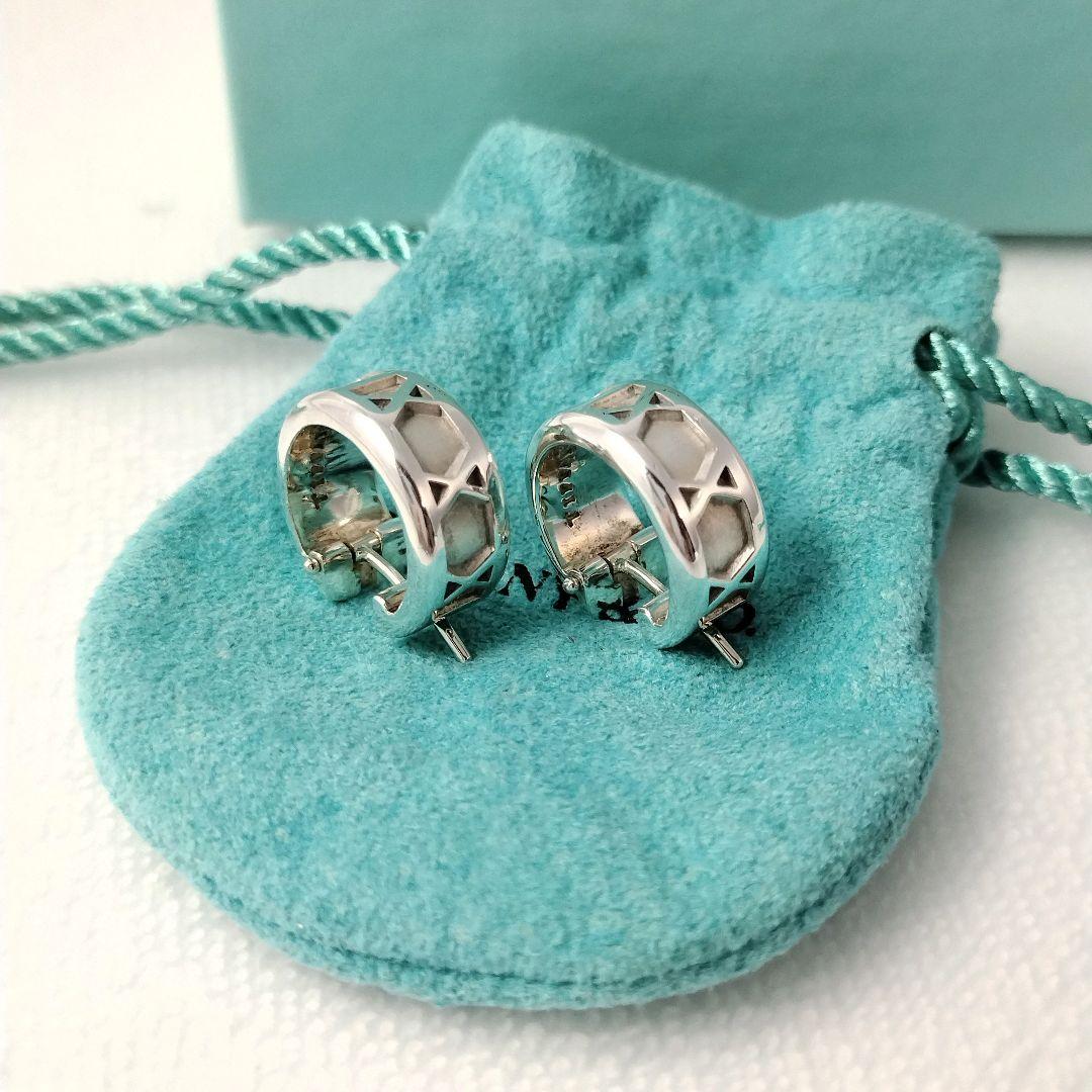 ティファニー Tiffany＆Co. アトラス フープ ピアス シルバー925