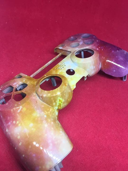 PS4コントローラーフロントシェル 自家塗装品