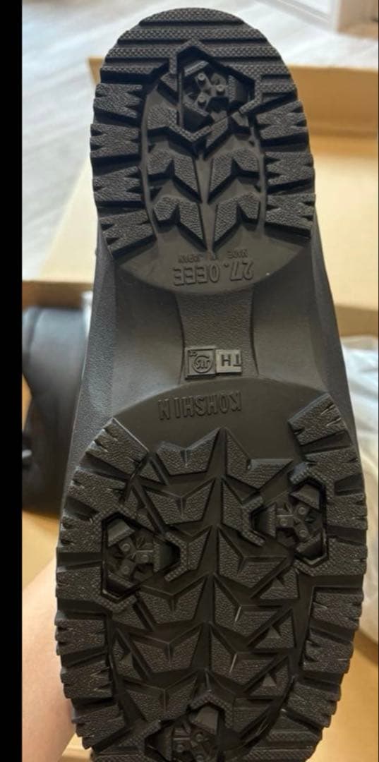 弘進ゴム 防寒安全長靴 LL(27.0cm) グリーン