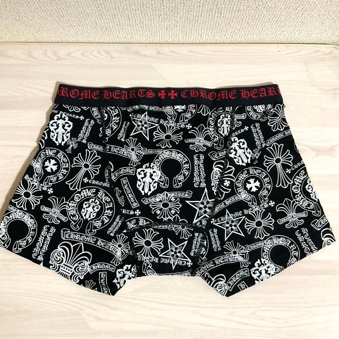 CHROMEHEARTS ボクサーパンツ L 総柄 ダガー ホースシュー フレア