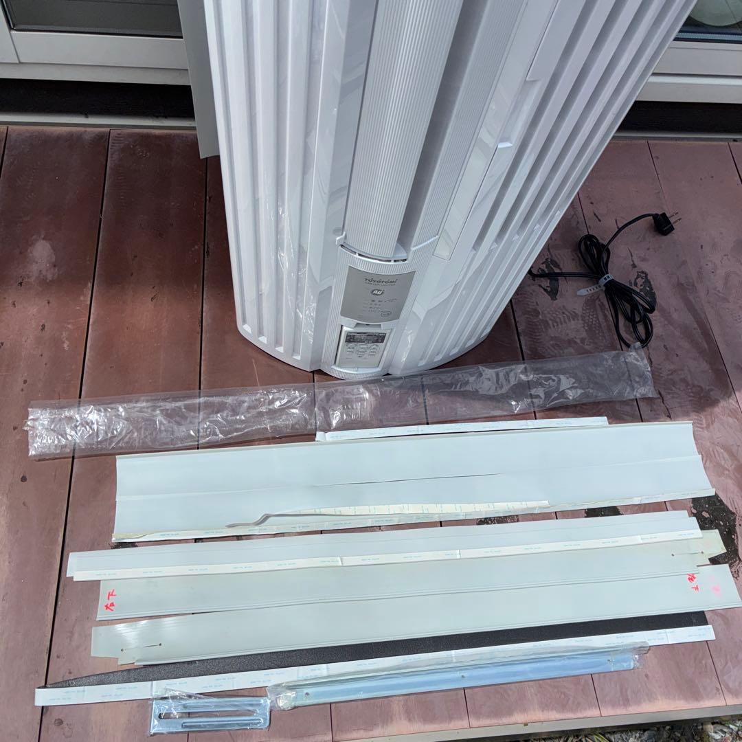 美品！トヨトミ 窓用エアコン TIW-A160I 2018年製 送料込