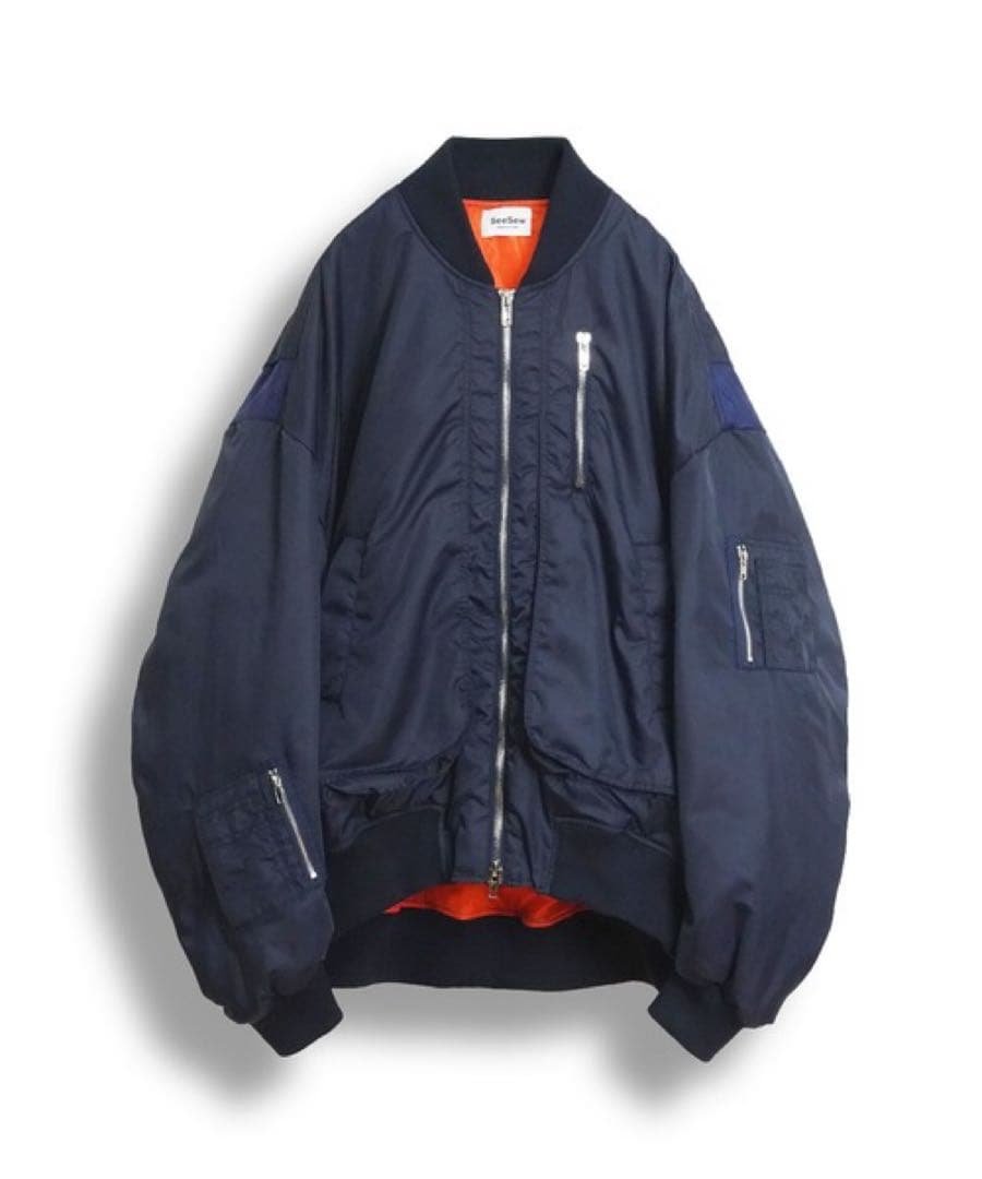【新品未使用品】seesew OVESPEC MA-1 JACKET