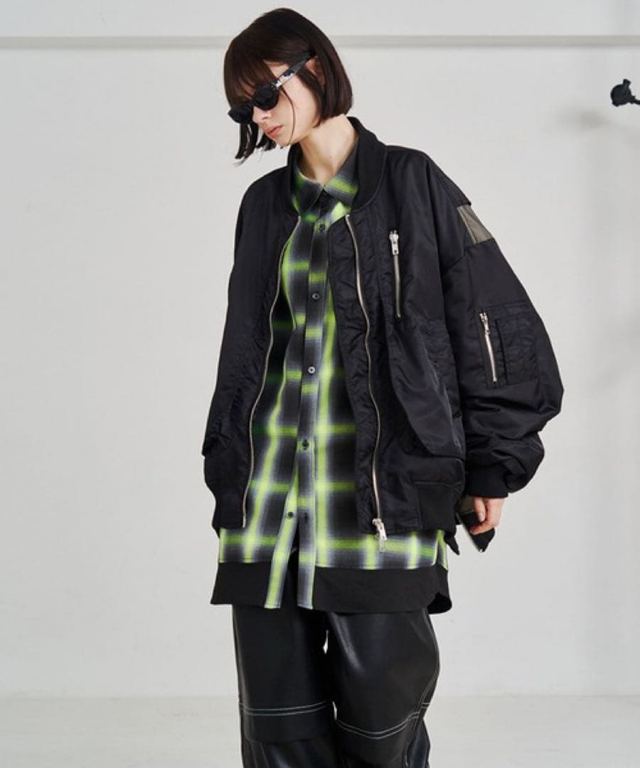 【新品未使用品】seesew OVESPEC MA-1 JACKET