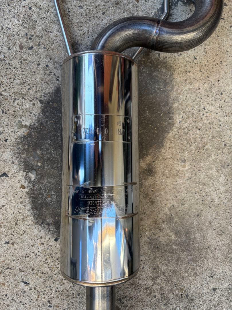 ホンダ フィット GE8 RS 無限 スポーツマフラー 希少品　絶版 fit