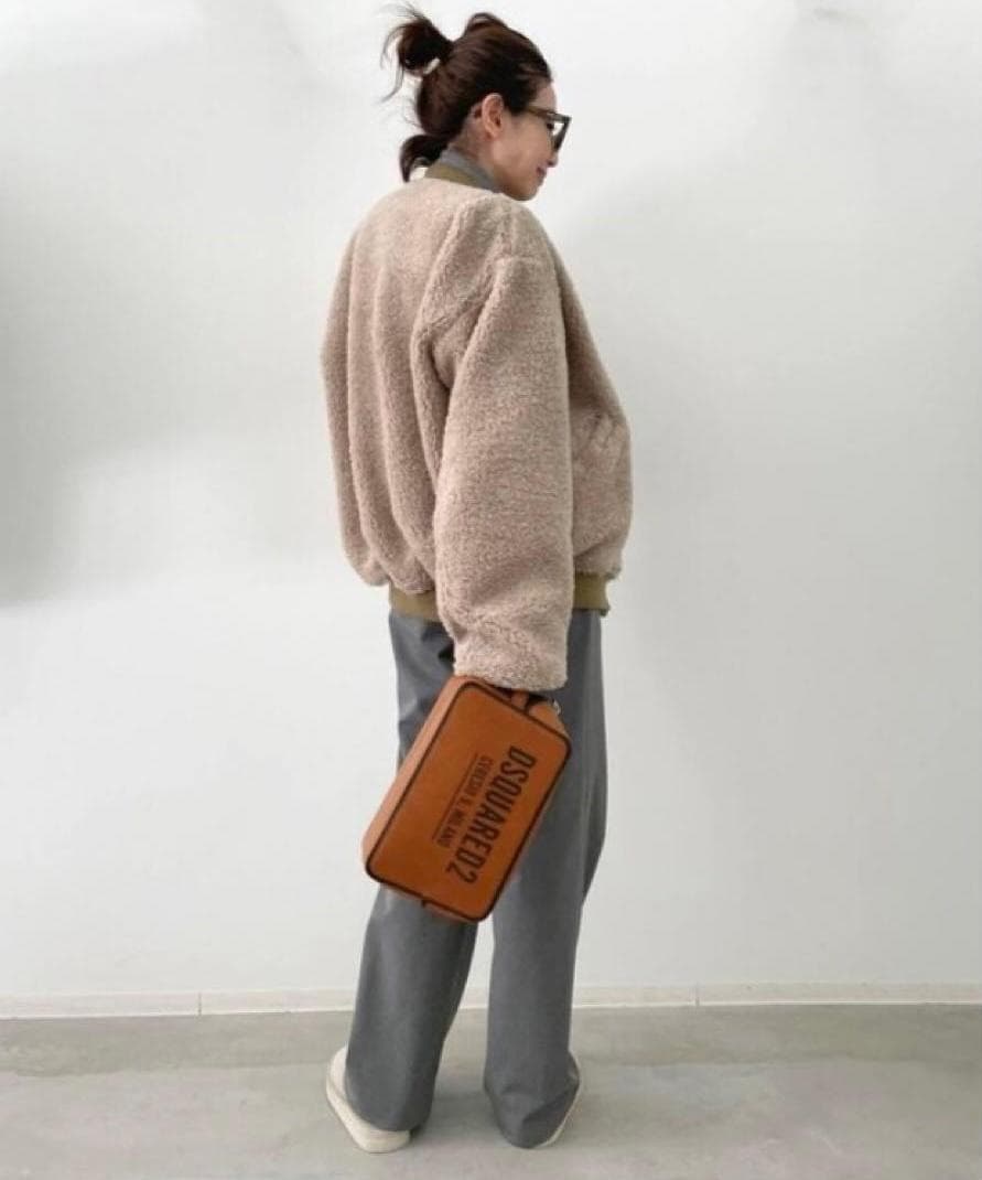 L'Appartement STAMMBAUM ショートボアブルゾン