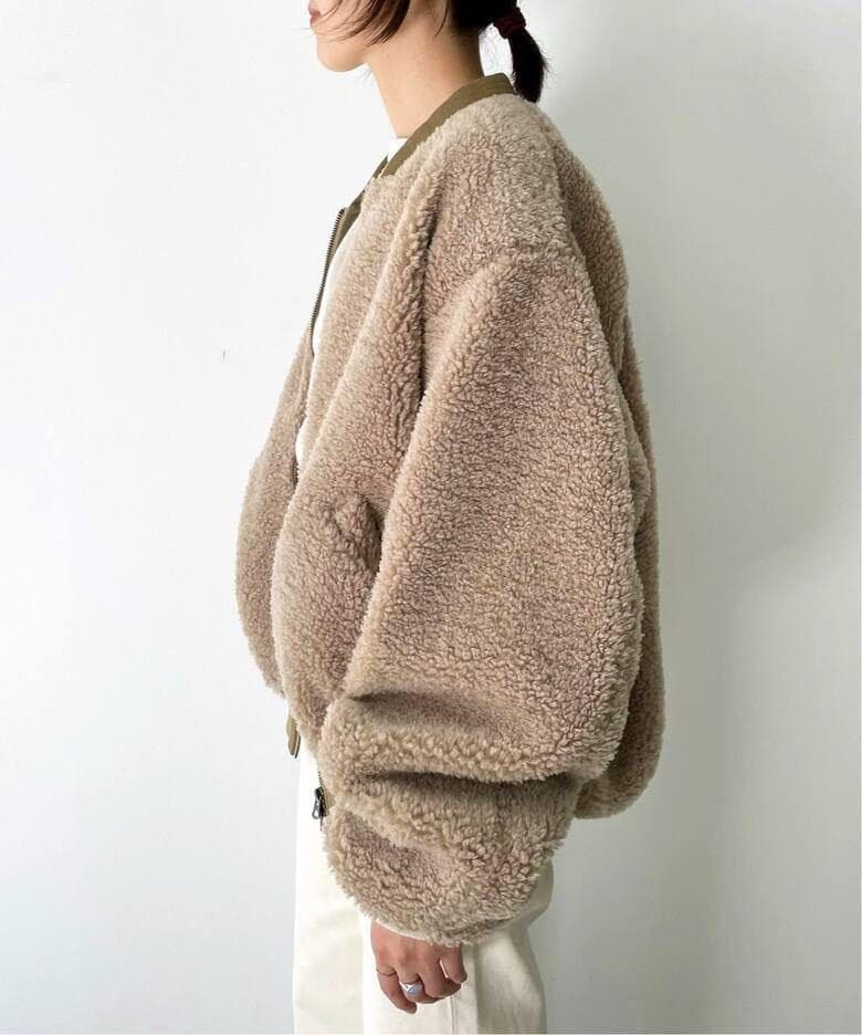 L'Appartement STAMMBAUM ショートボアブルゾン