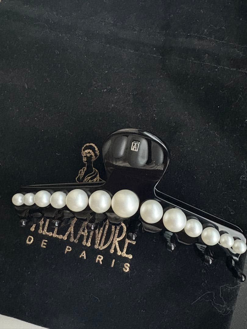 新品ALEXANDRE DE PARIS アレクサンドル ドゥパリ ヘアクリップ